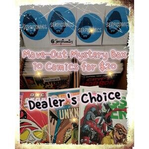 10 Comics for $20‼️ Move-Out Lots: Dealer's Choice $50+ Value! Plenty of Fun